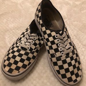 Checkered vans